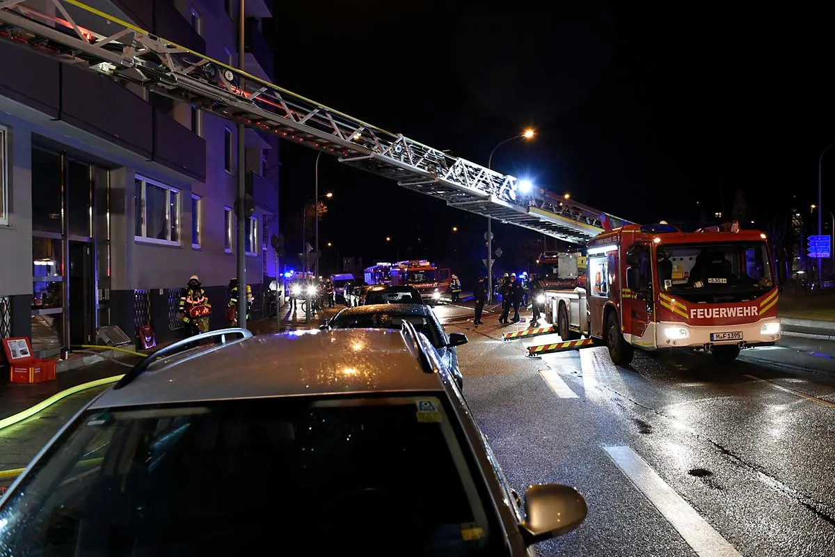 Heiligabend in München - Wohnung nach Zimmerbrand unbewohnbar