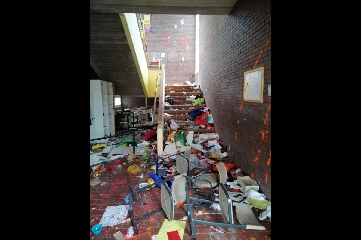 Worms - Vandalismus in Realschule