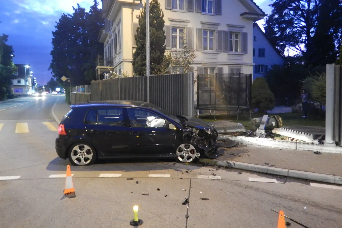 Amriswil TG - 22-Jähriger bei Unfall verletzt