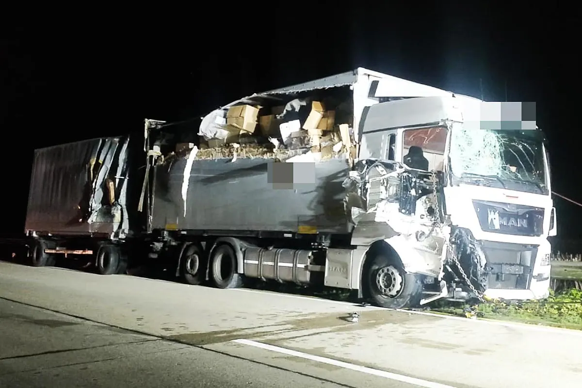 Soltau - LKW-Crash nach Sekundenschlaf