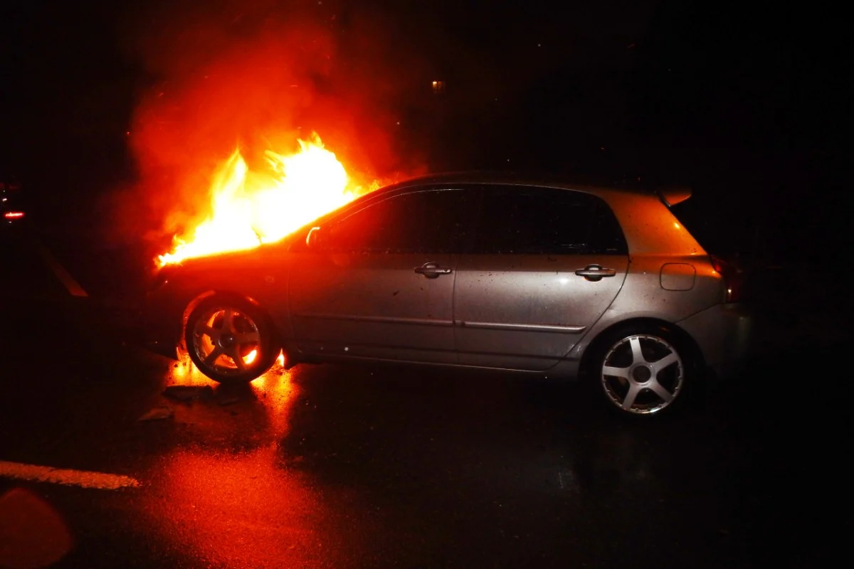 Amriswil TG - Sachschaden nach Autobrand