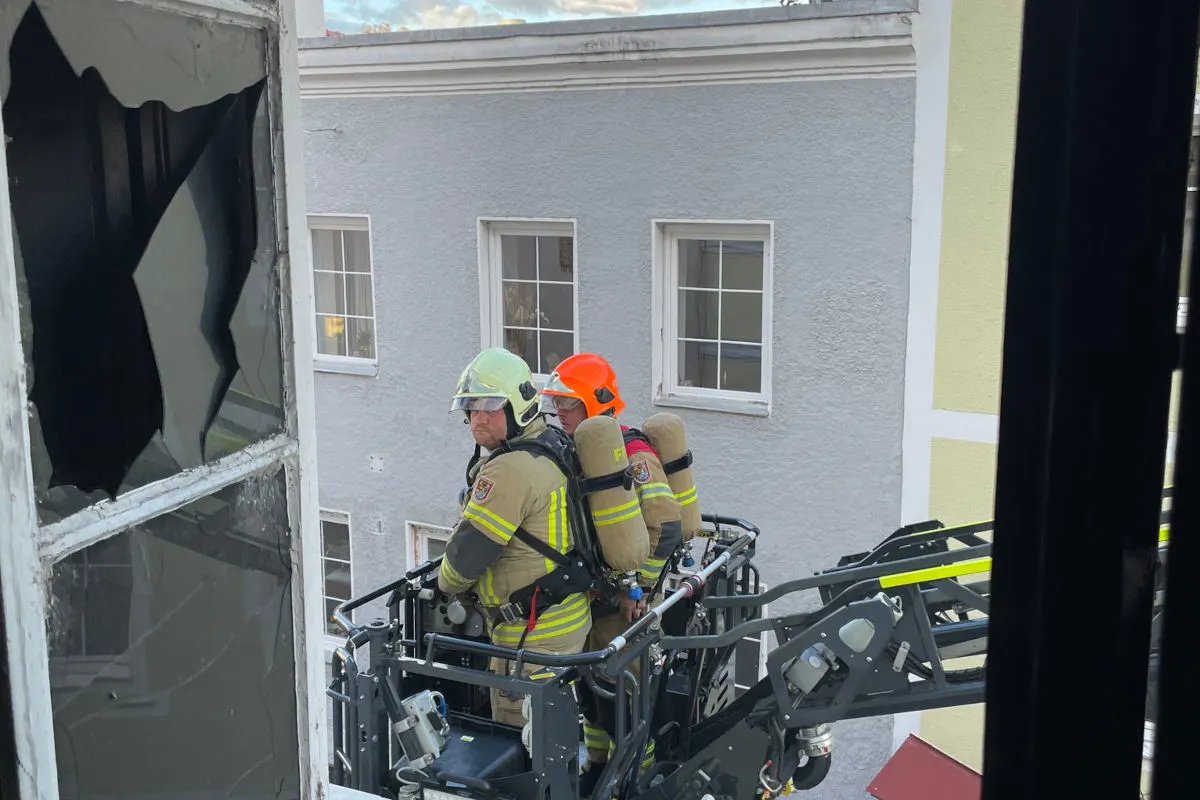 Ried OÖ – Zigarette löst Brand aus