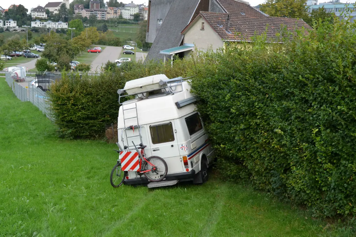 Kanton AR - Brems- mit Gaspedal verwechselt