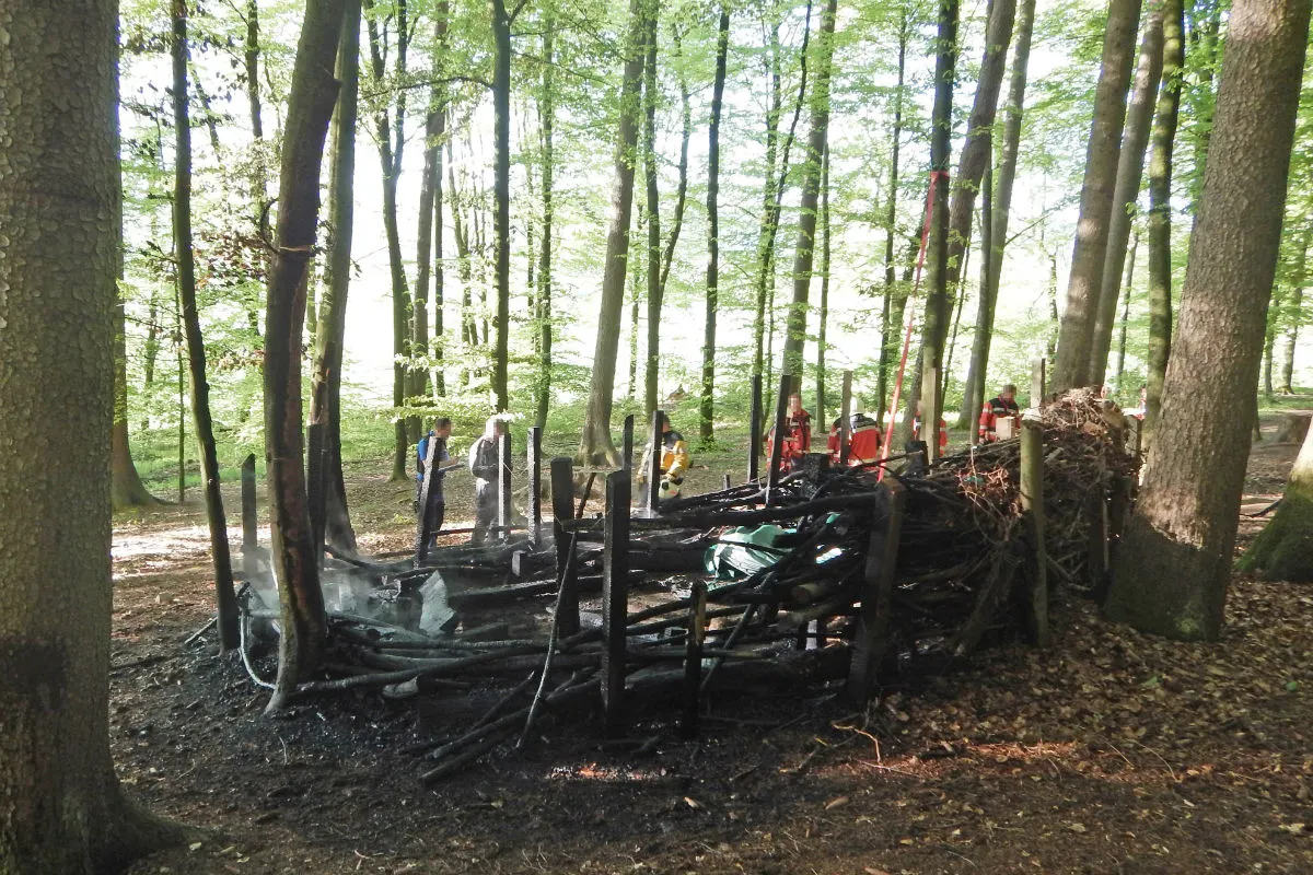 Diessenhofen TG - Brand im Wald ausgebrochen - Zeugenaufruf