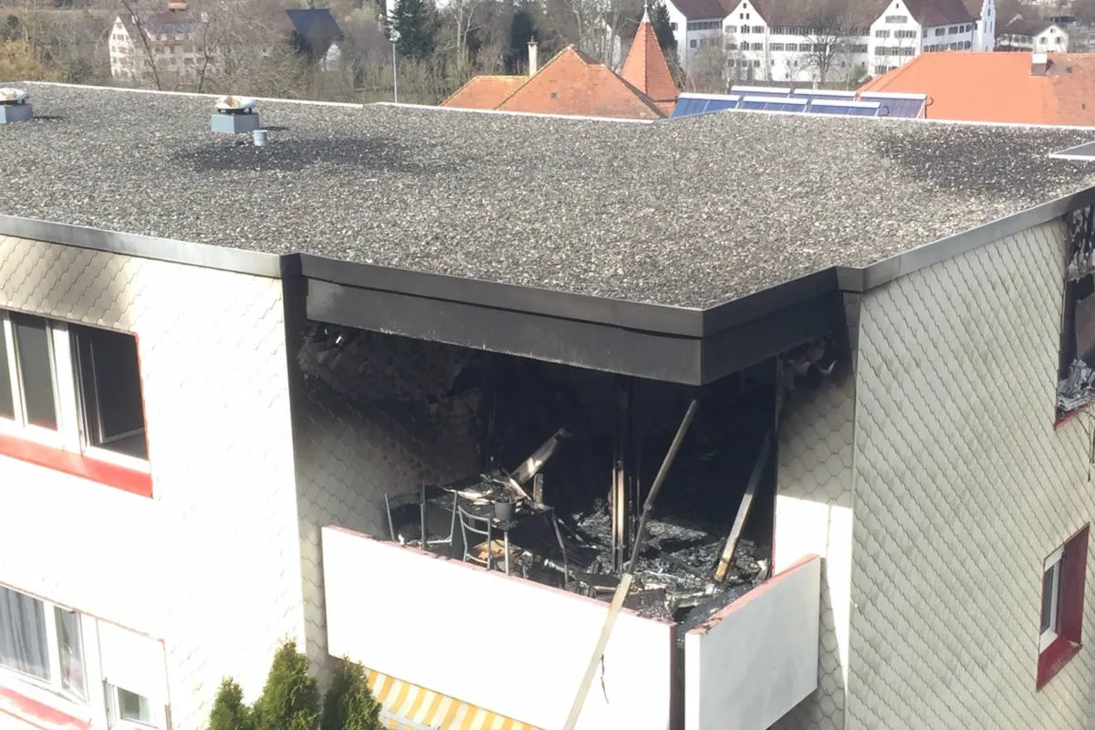 Neuenhof AG - Brandausbruch in Wohnung