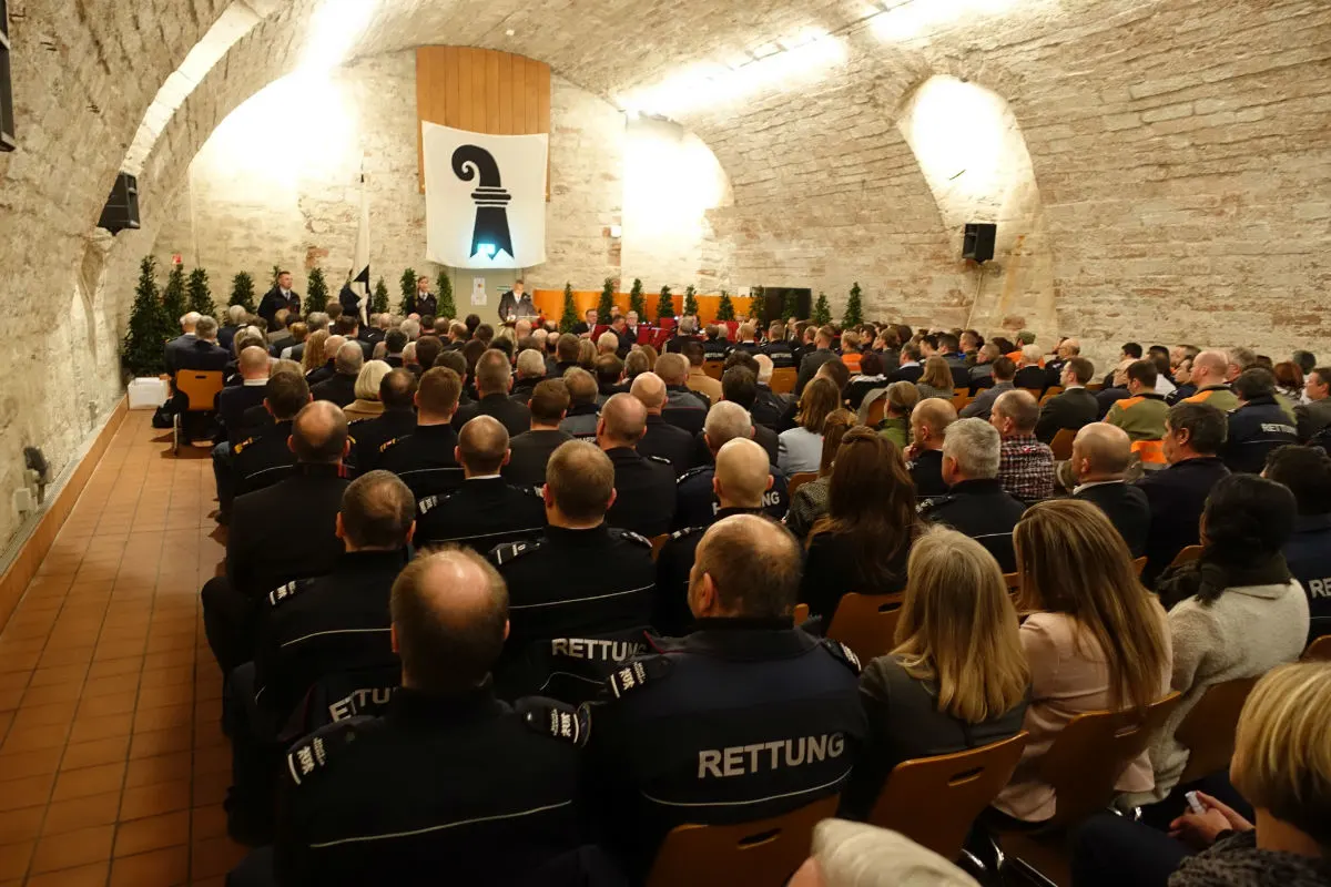 Basel BS - Jahresfeier 2018 der Rettung Basel-Stadt