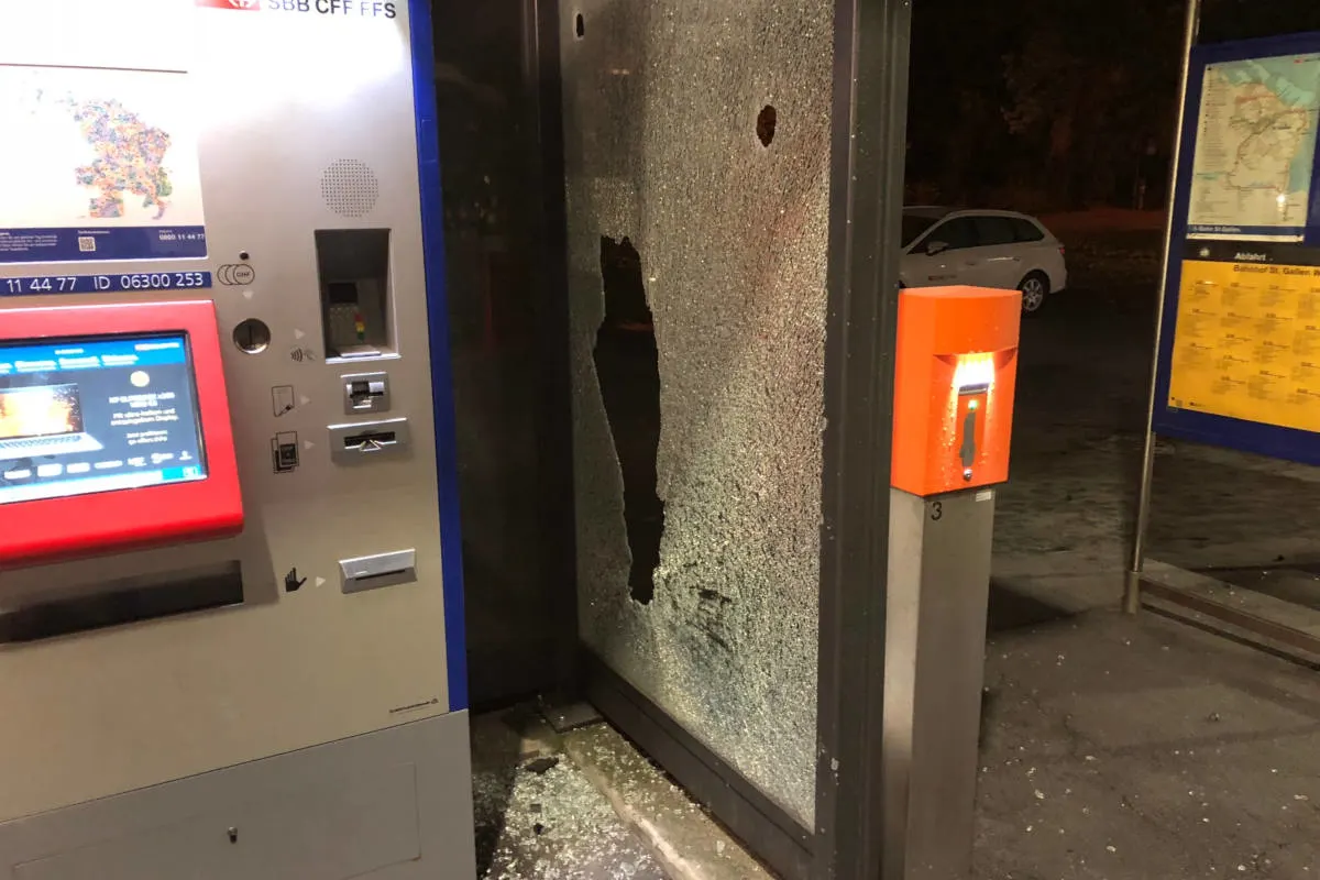 Stadt St.Gallen - Ausschreitungen nach Fussballspiel