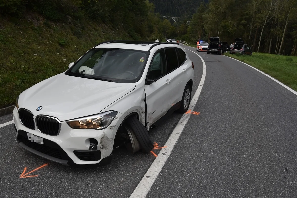 Bonaduz GR - Führerschein nach Unfall abgenommen 