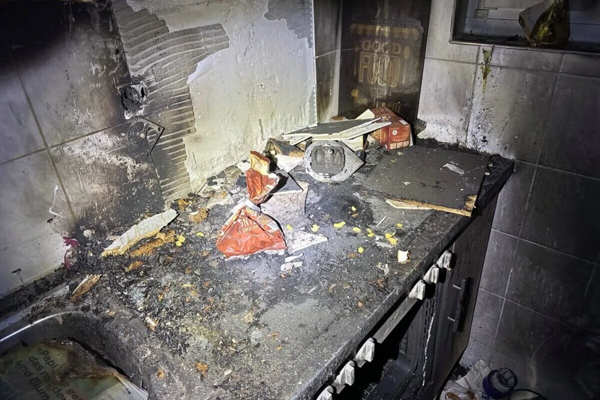 St.Gallen - Öl in Brand geraten