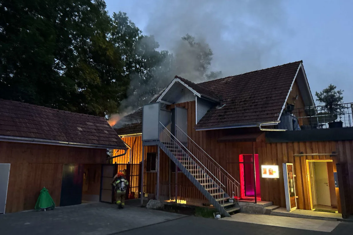 Oensingen SO – Brand in einem Wohnhaus