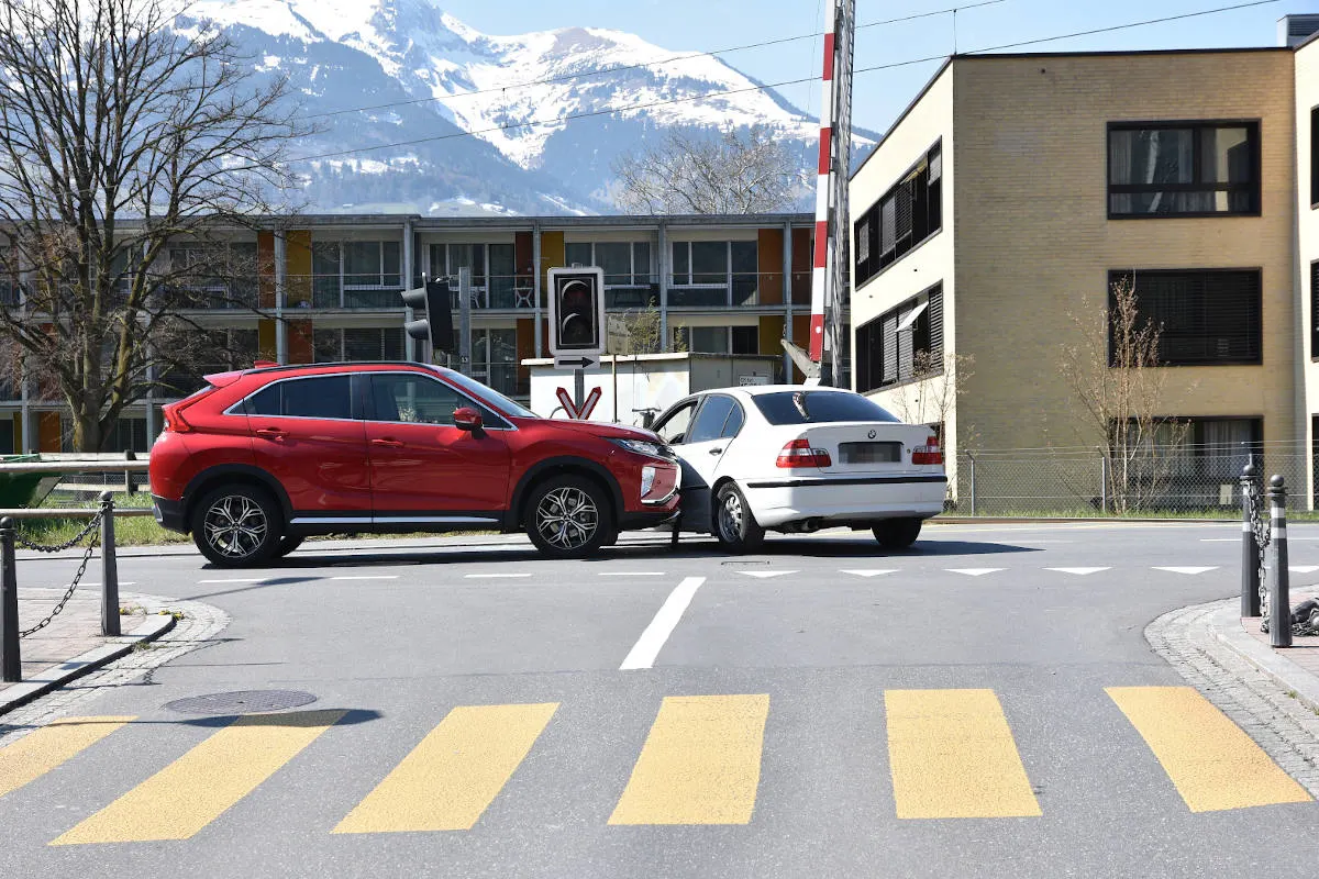 Schaan FL – Vortritt missachtet