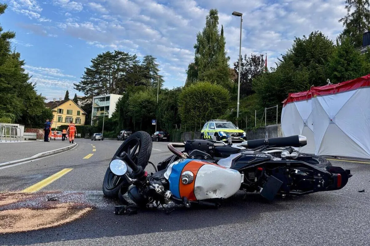 Meilen ZH – Motorradlenker stirbt bei Verkehrsunfall