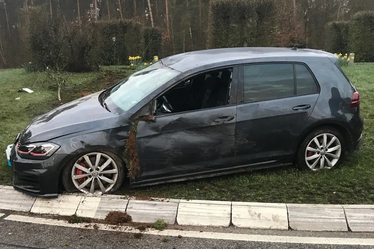 Ramstein-Miesenbach – "Abkürzung" über den Kreisel