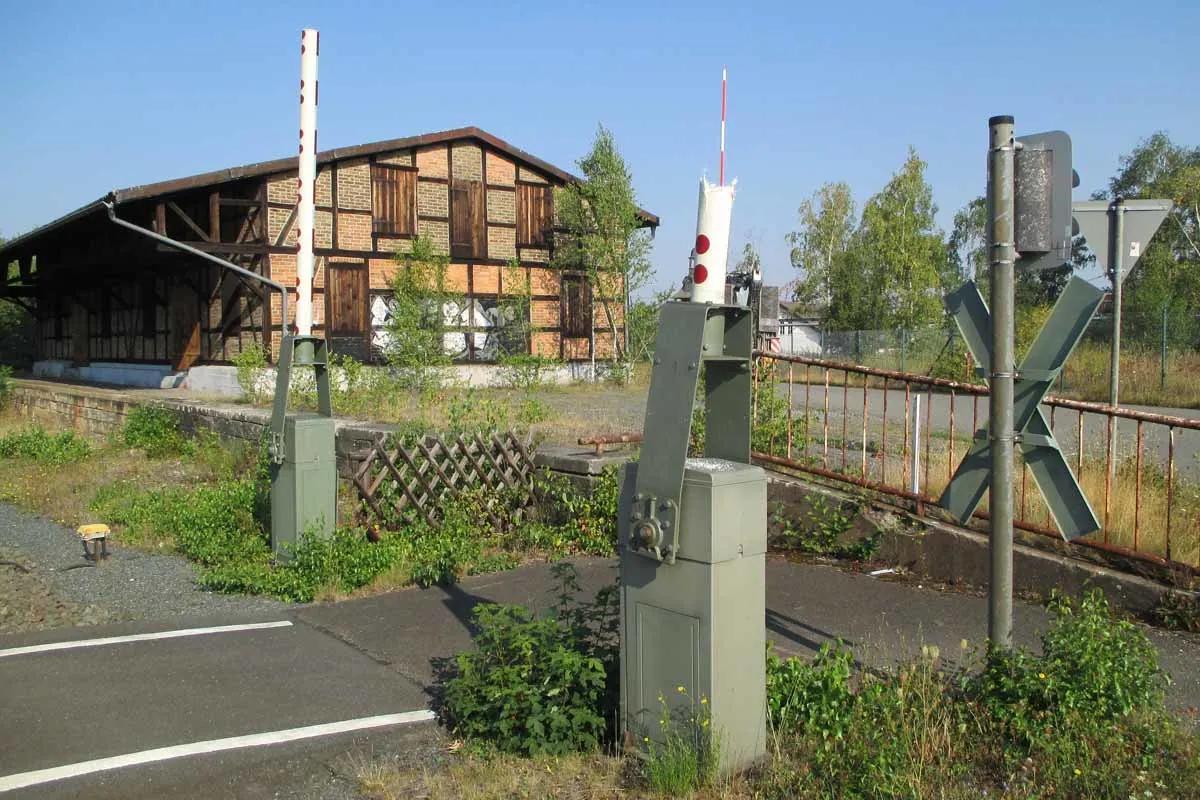 Goslar - Unfall am Bahnübergang 