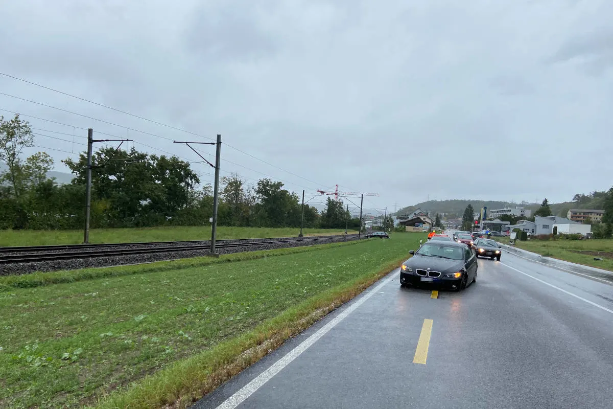 Holderbank AG – Bahnverkehr beeinträchtigt aufgrund Unfall 