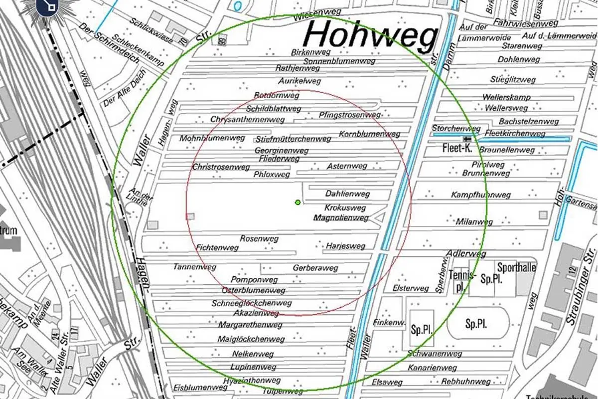 Bremen - Entschärfung einer Bombe