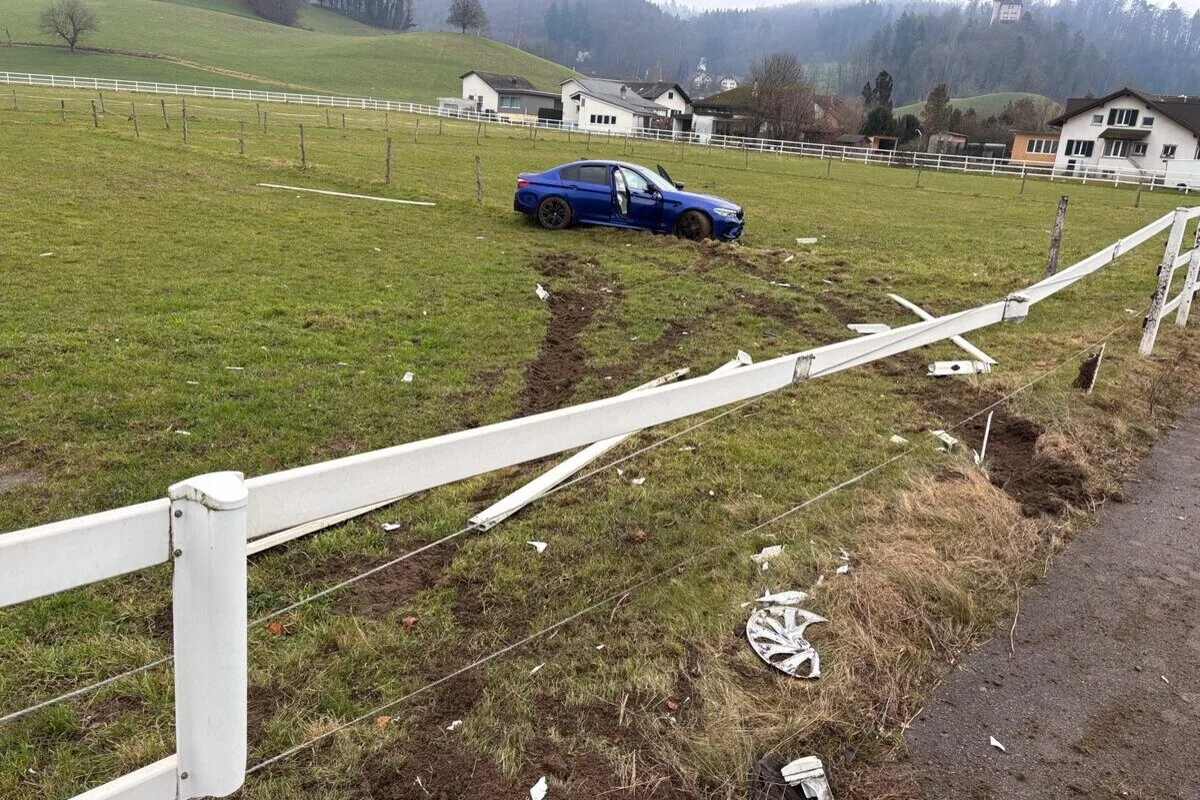 Gränichen AG – Mit leistungsstarkem BMW auf einer Probefahrt verunfallt 