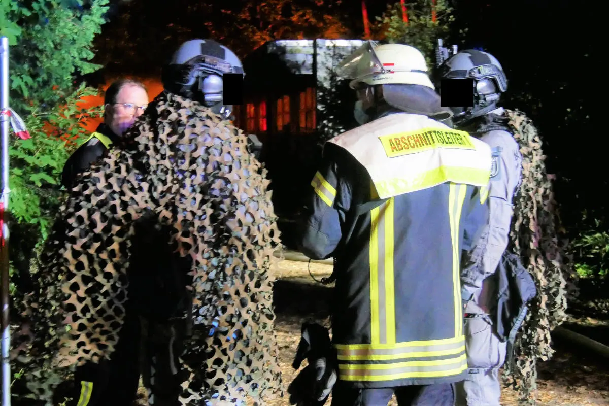Celle – Rund 200 Einsatzkräfte üben Terrorlage