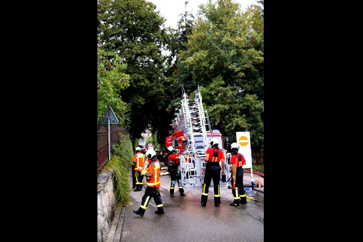 St. Gallen SG - Brand in Abbruchliegenschaft
