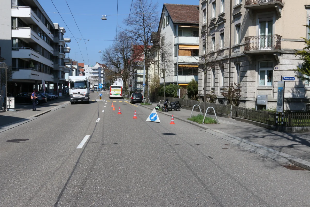 St. Gallen SG - Zwei Verkehrsunfälle