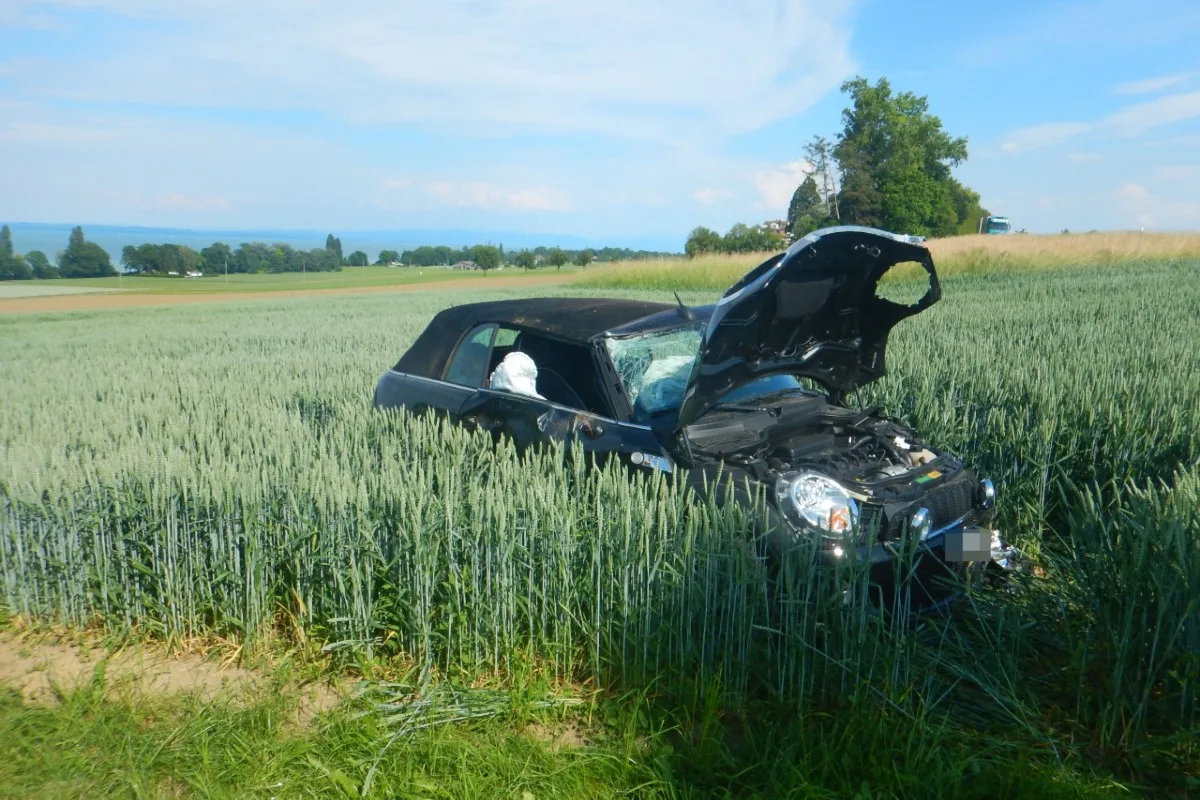 Altnau TG - 56-Jähriger nach Selbstunfall schwer verletzt!