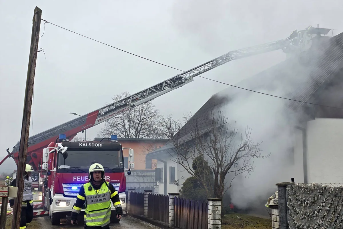 Kalsdorf – Eine Tote und ein Schwerverletzter nach Brand von Haus