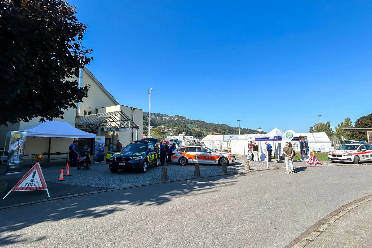 St. Margrethen SG – Feuerwehr feiert 150 Jahre mit Polizei und Zoll