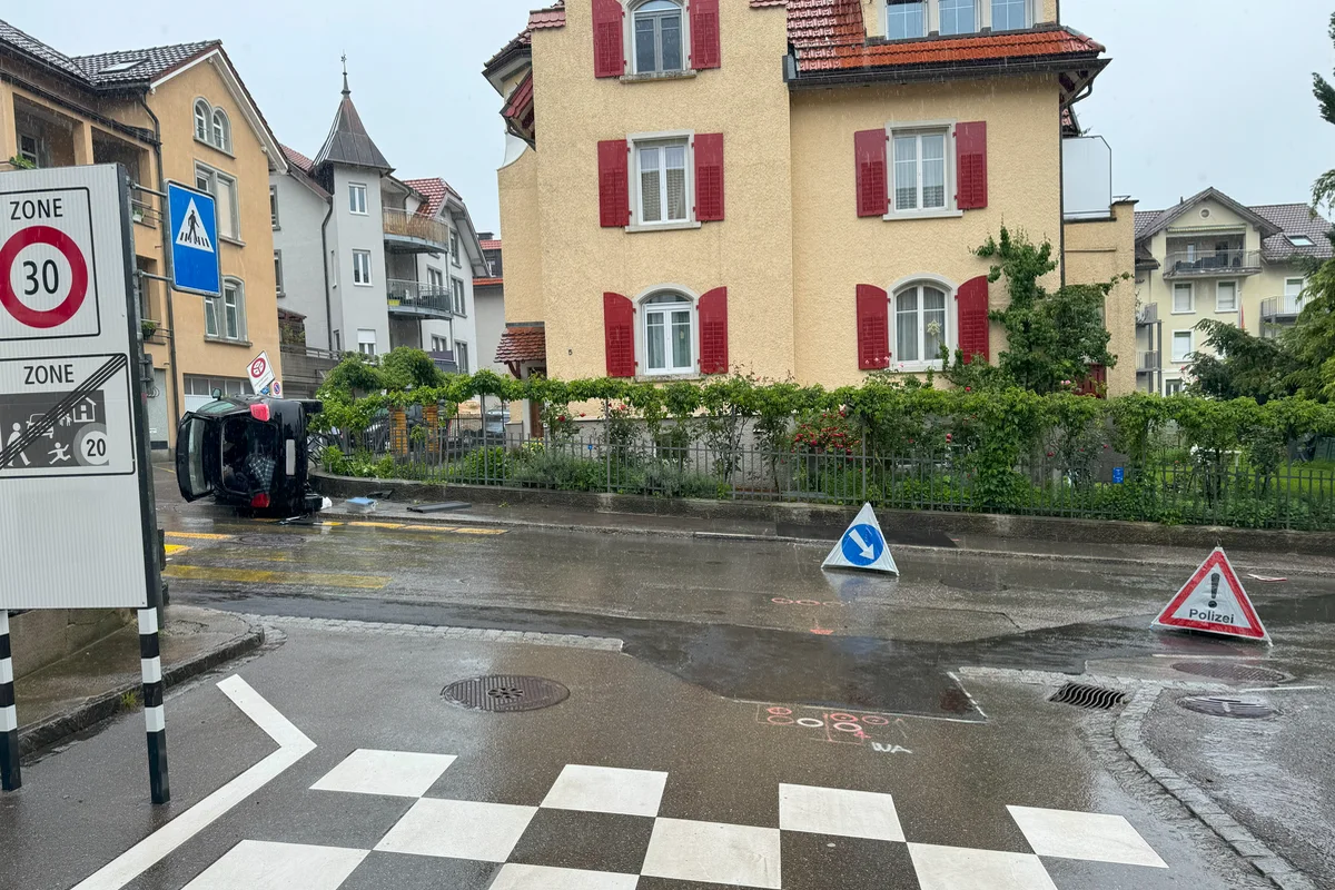 St.Gallen - Vom Bremspedal aufs Gaspedal gerutscht
