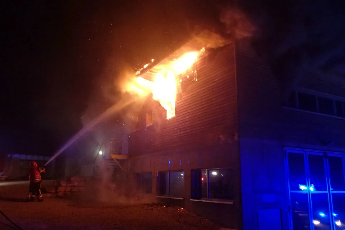 Zeihen AG - Brandausbruch in Forstbetrieb