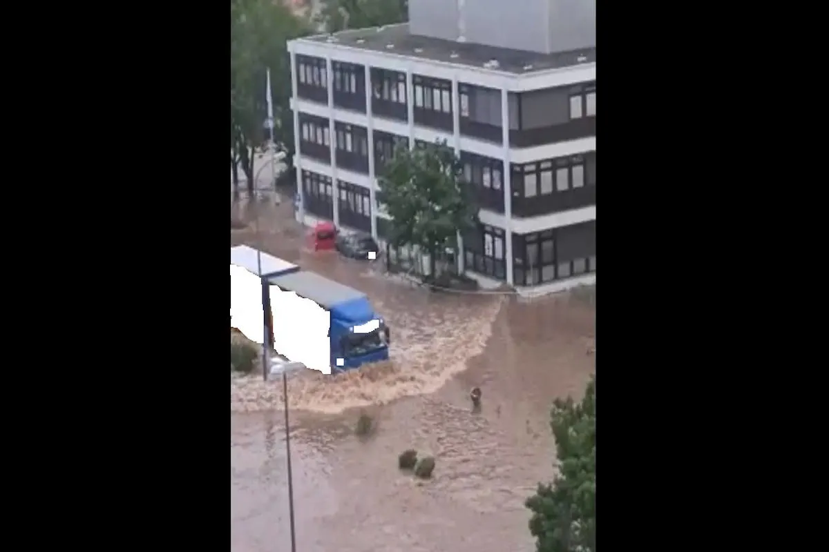 Hochwassser in Gerolstein – Verkehrsunfall mit unerlaubtem Entfernen von der Unfallstelle