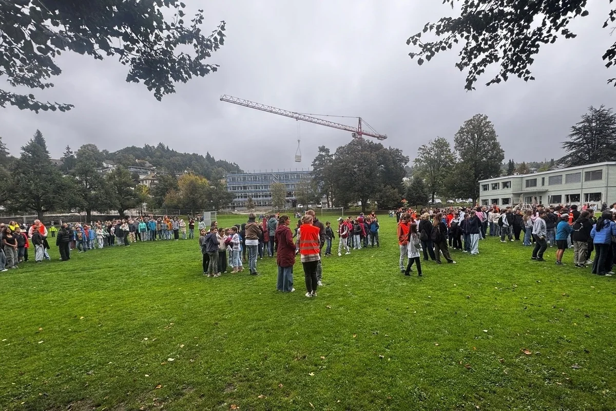 Zofingen AG – 800 Kinder proben Feueralarm