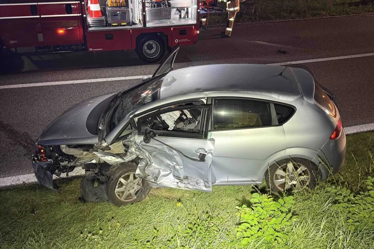 Rietheim AG – Frau bei Unfall im Auto eingeklemmt