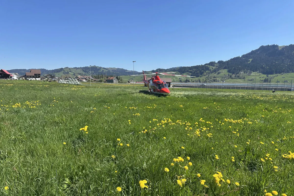 Gleitschirmunfall in Gross SZ – Pilotin verletzt sich bei Landeanflug erheblich
