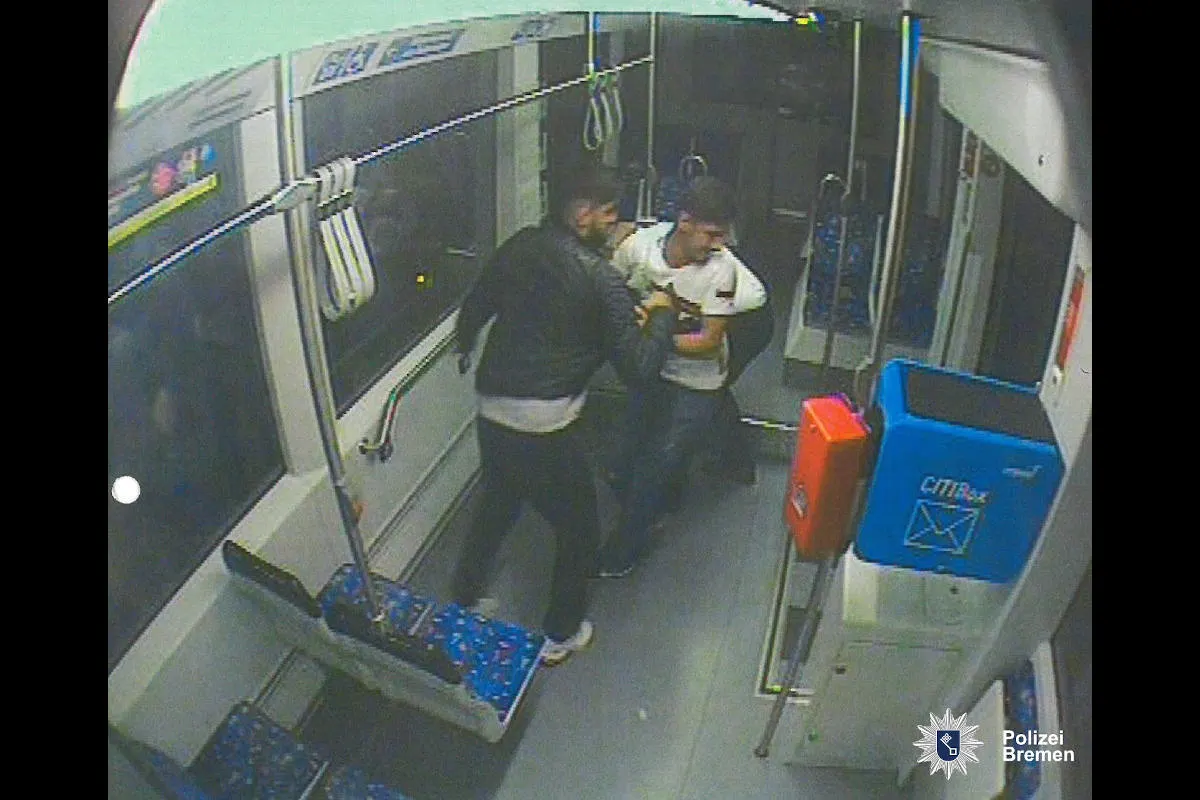 Bremen – Erneute Öffentlichkeitsfahndung nach Angriff auf Straßenbahnfahrer