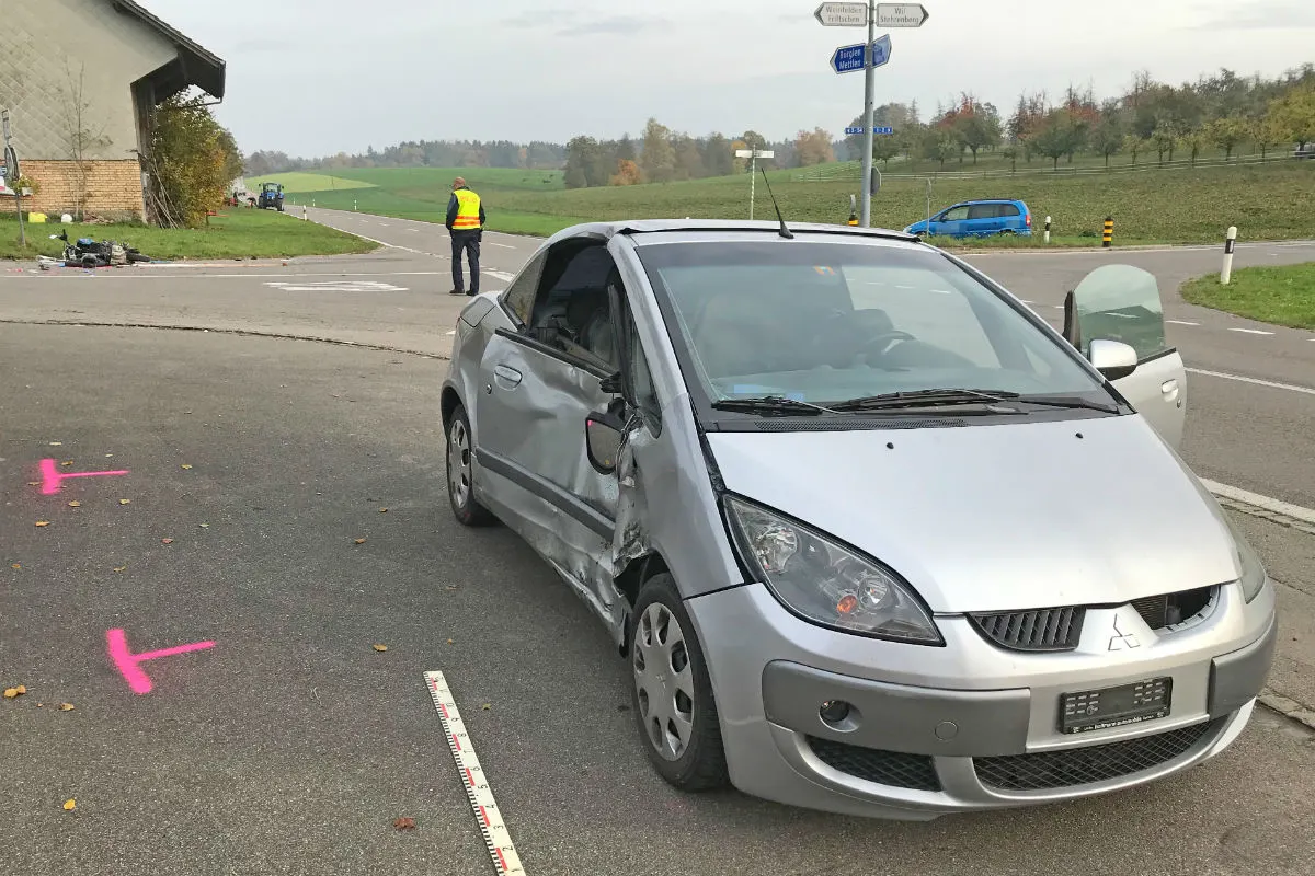 Friltschen TG - Motorradfahrer stirbt bei Kollision - Zeugenaufruf