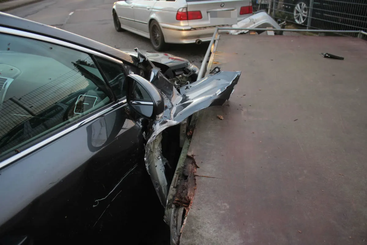 Handy nach Unfall sichergestellt