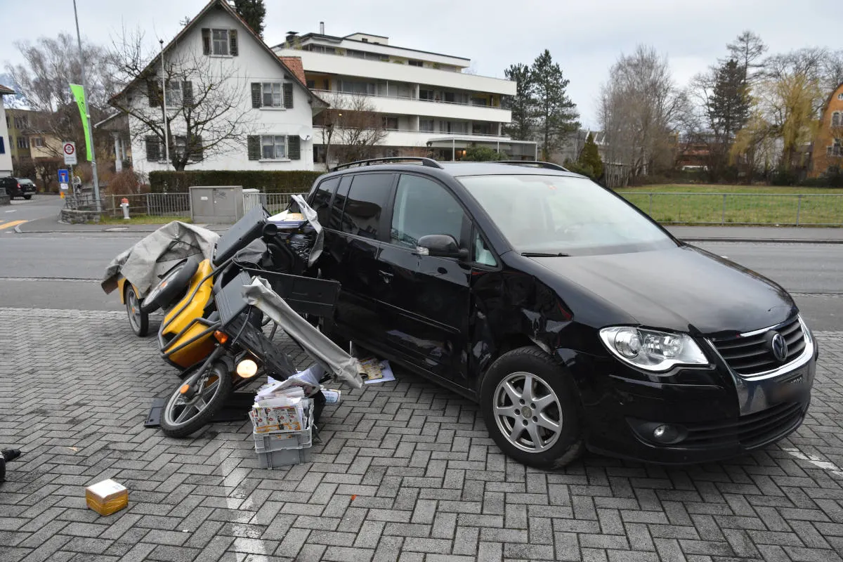 Schaan – Zwei Verkehrsunfälle am Donnerstagsmorgen 