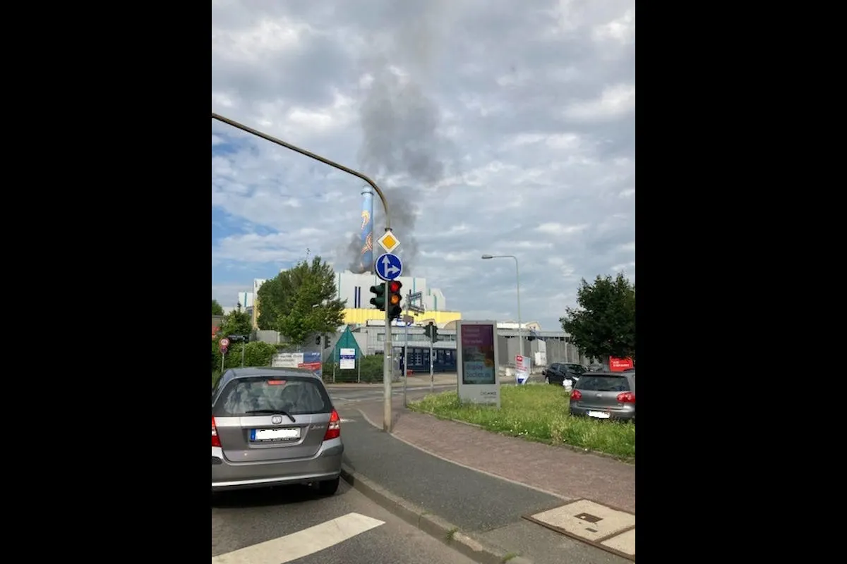 Frankfurt am Main – Brand im Heizkraftwerk Heddernheim