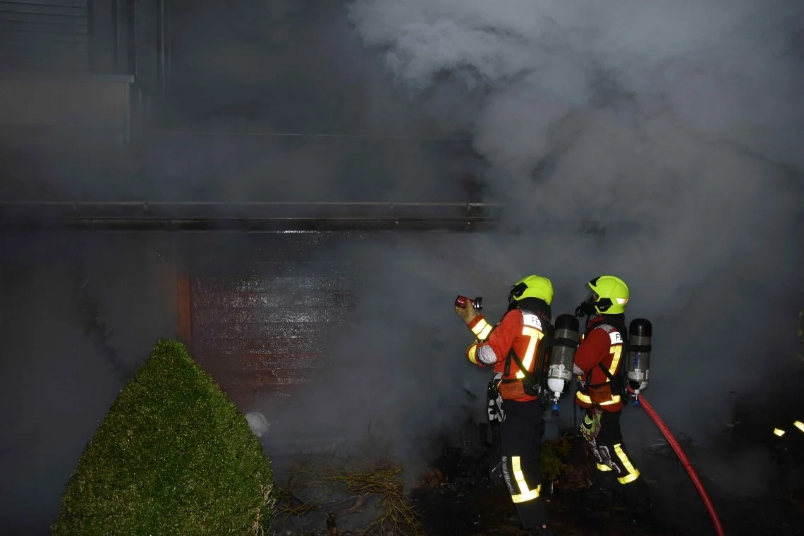 Arnegg SG – Haus in Brand geraten