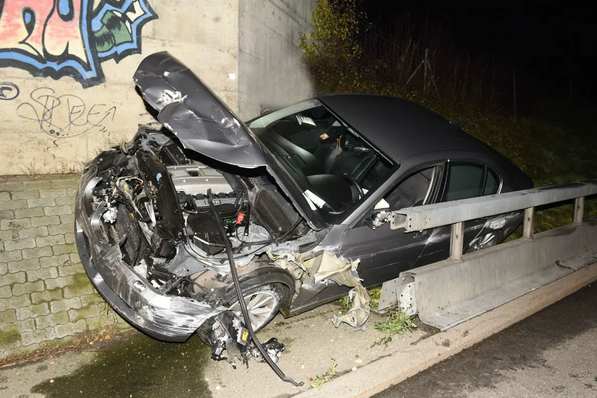 Dagmersellen/Inwil A2 A14 - Zwei Unfälle auf der Autobahn – drei Personen verletzt 