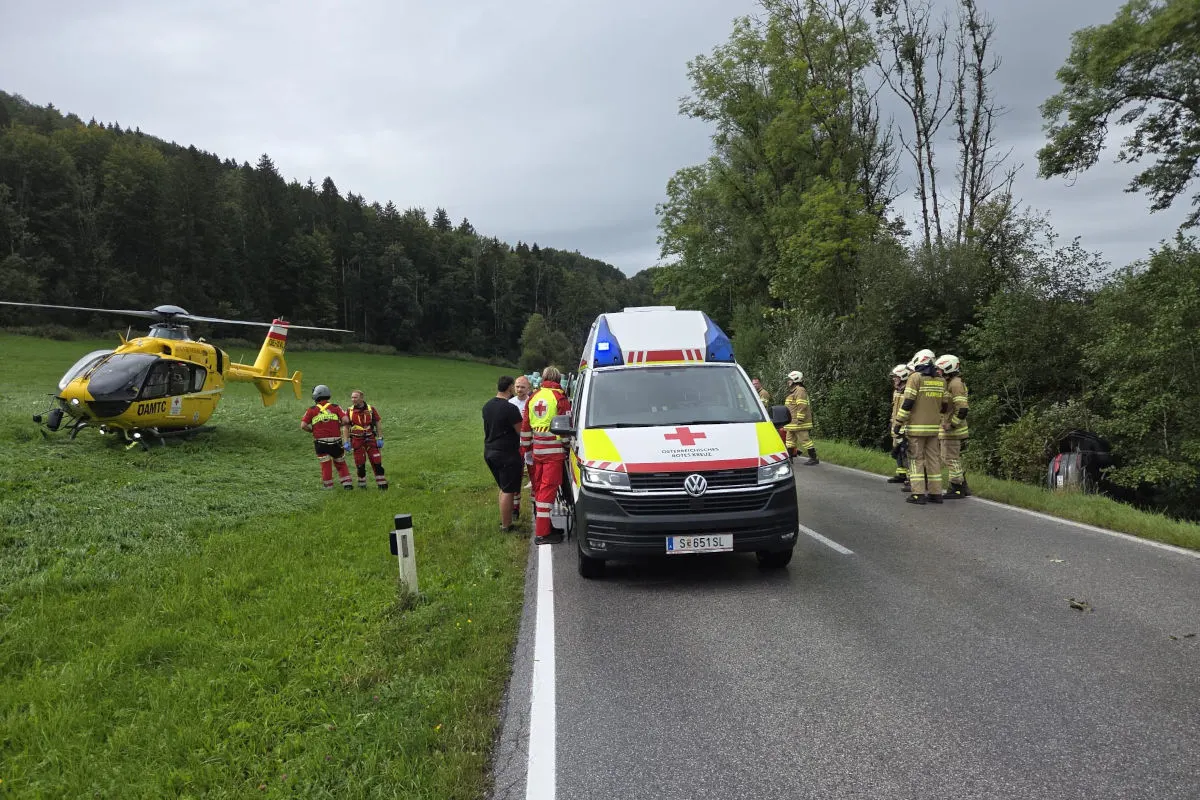 Plainfeld S – Zwei Verletzte bei Verkehrsunfall