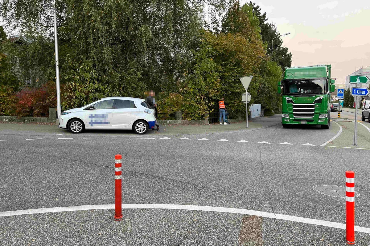 Oensingen SO – Disput zwischen Auto-Mitfahrer und Lastwagenlenker endet mit Verletztem