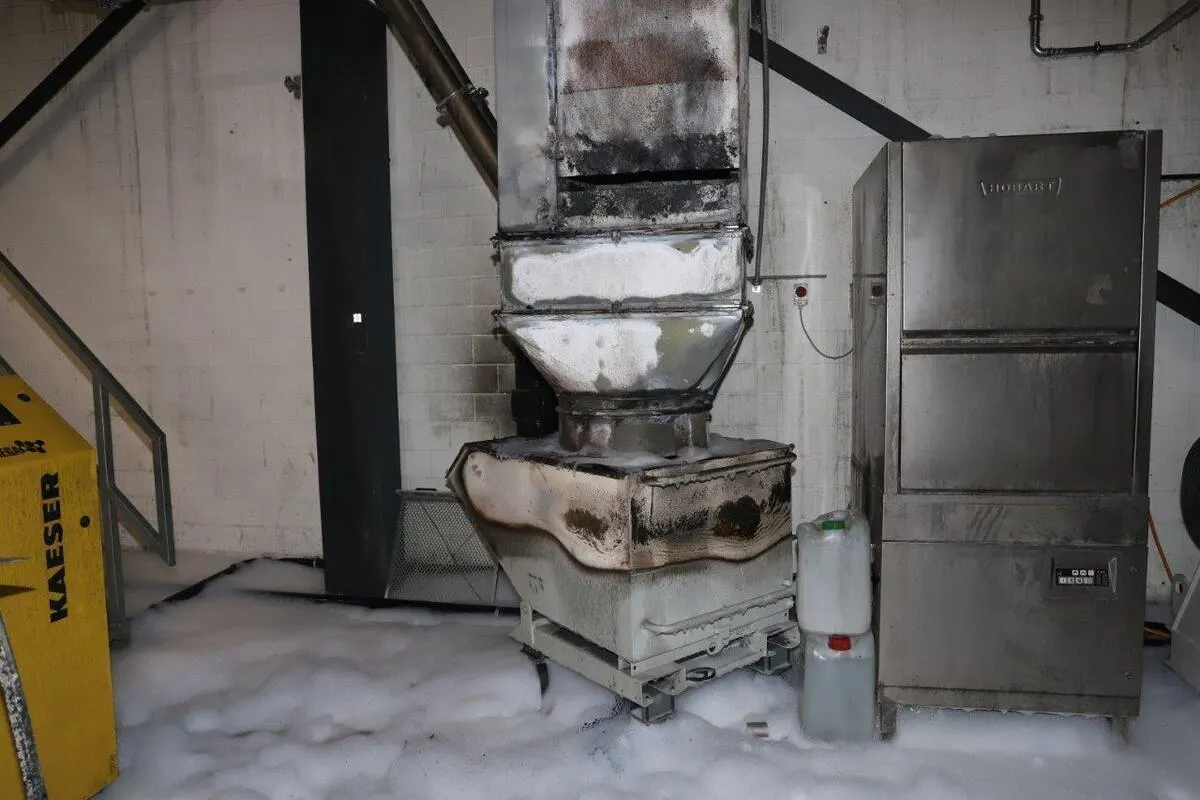 Bilten GL – Brandausbruch in einem Recyclingbetrieb