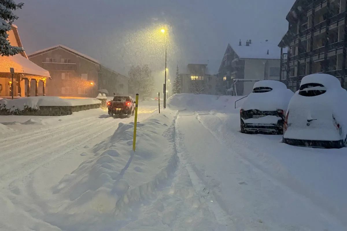 Vorwarnung - Intensive Schneefälle an den Alpen und Voralpen erwartet!