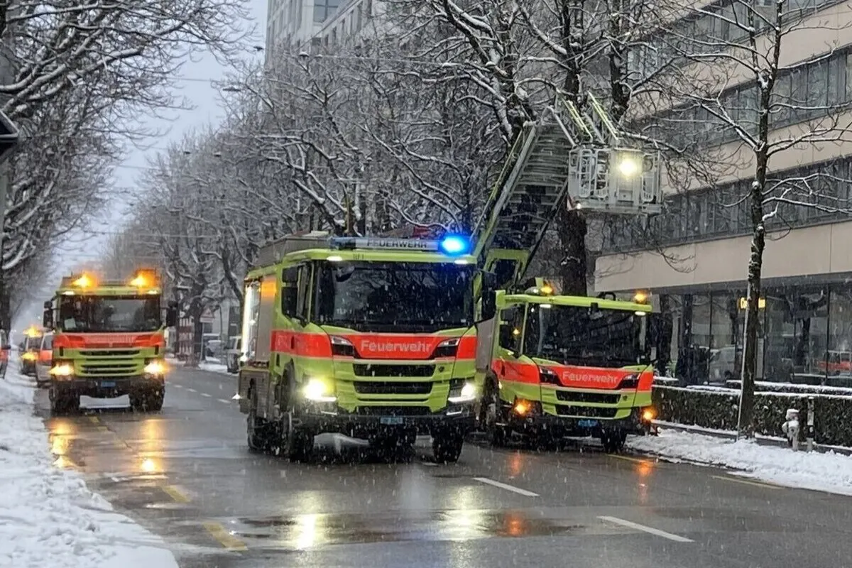 Zürich – Wohnung nach Brand unbewohnbar