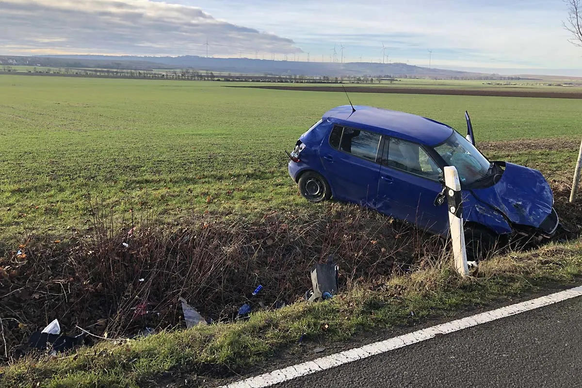 Dorn-Dürkheim - Zwei junge Leute bei Unfall verletzt