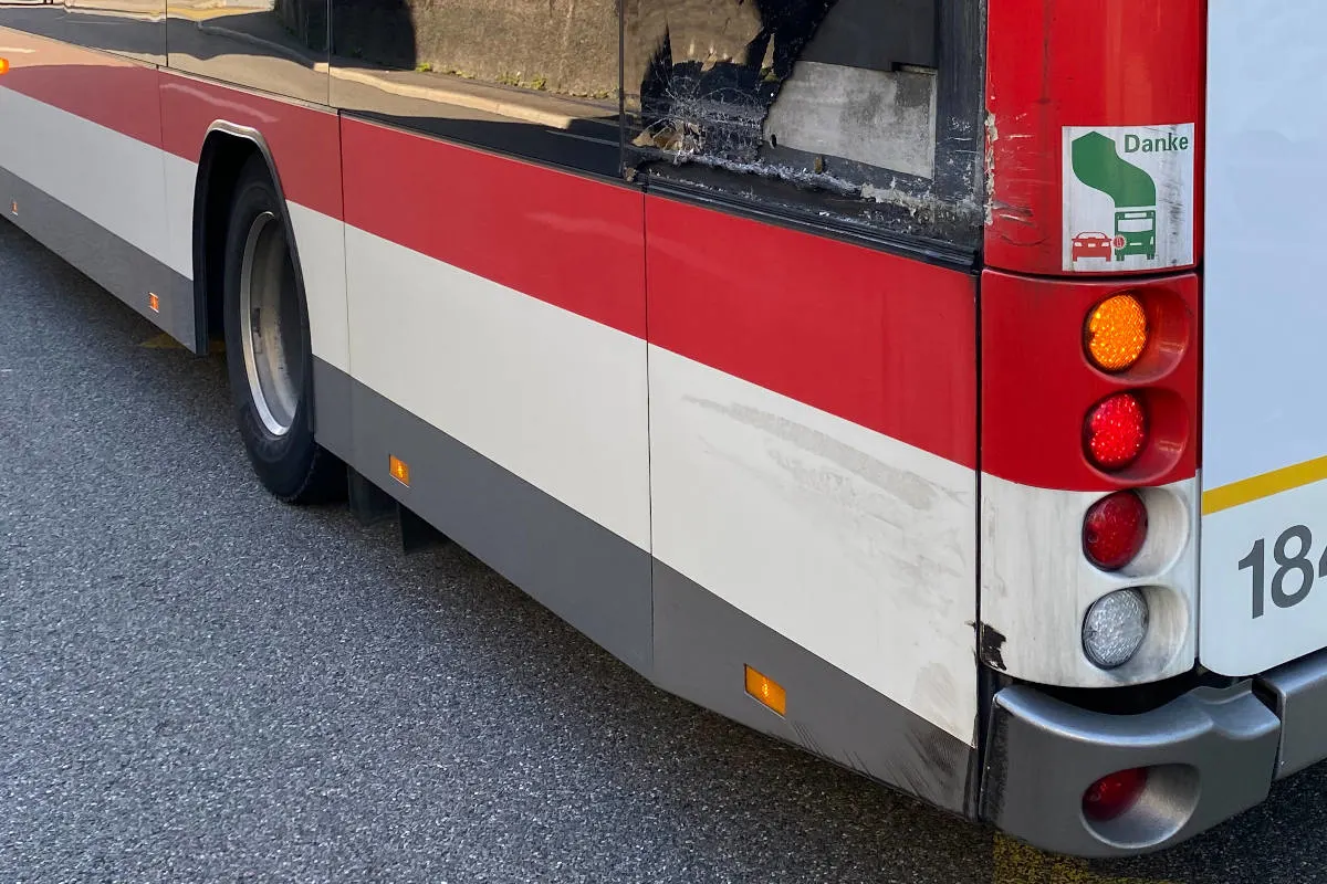 Stadt St. Gallen – Nach Kollision weitergefahren