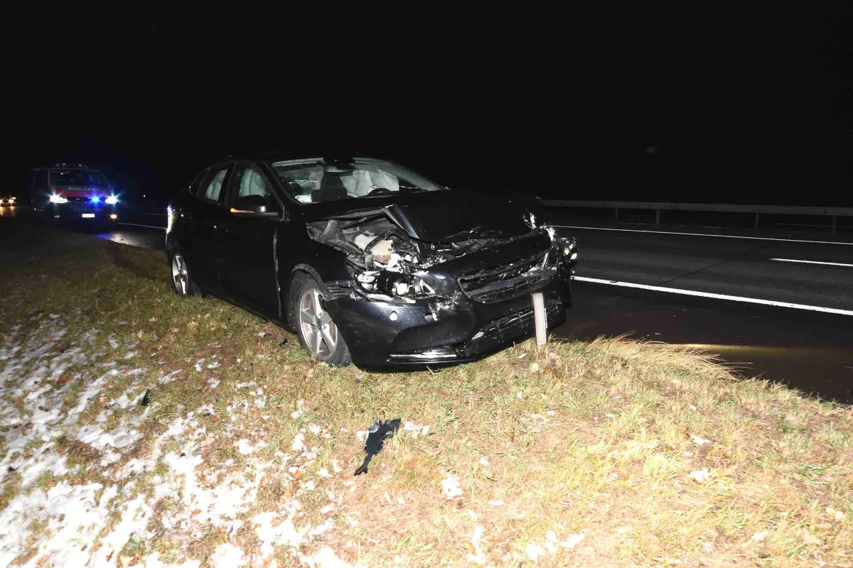 Buchs / A13 SG - Auffahrkollision