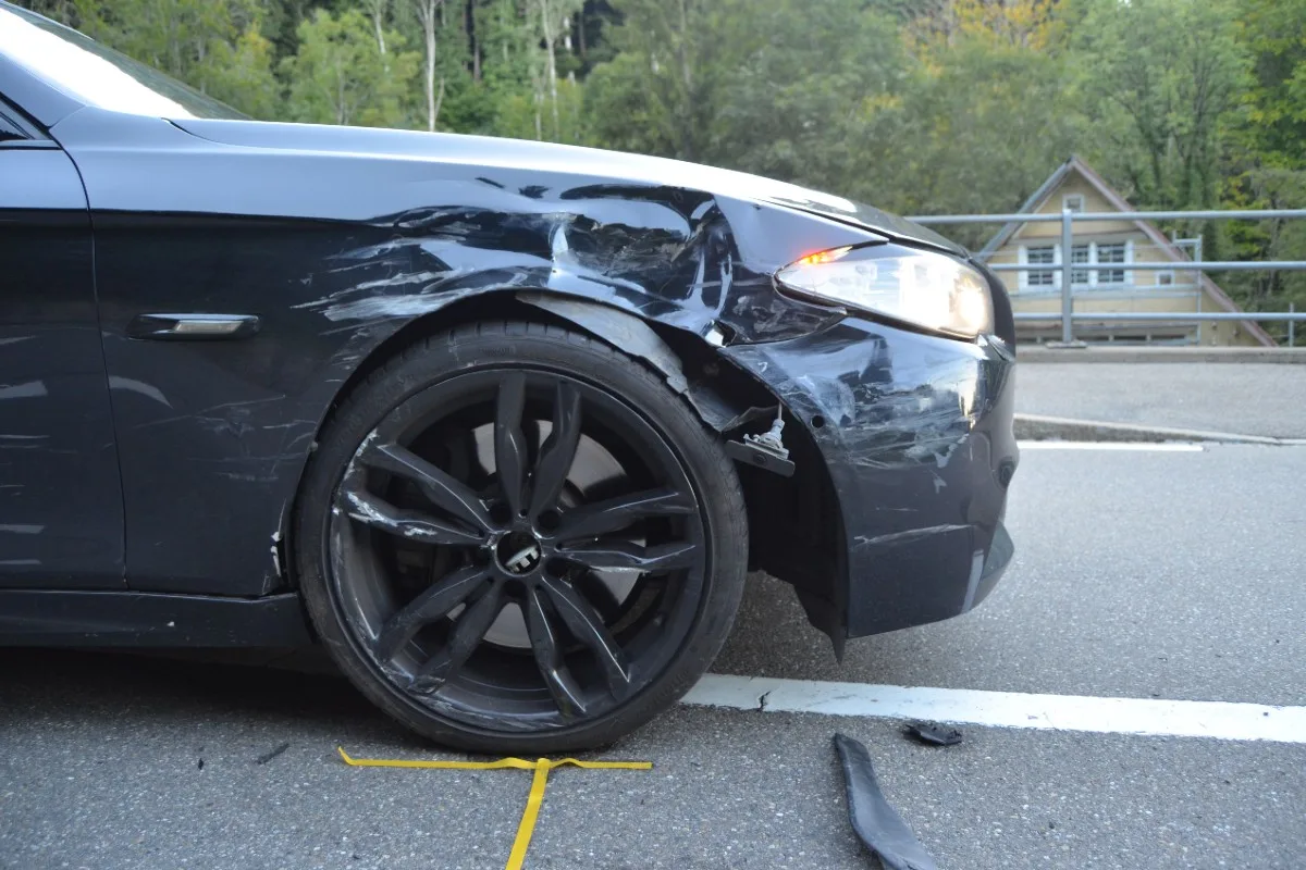 Wolfhalden AR - Sachschaden nach Verkehrsunfall
