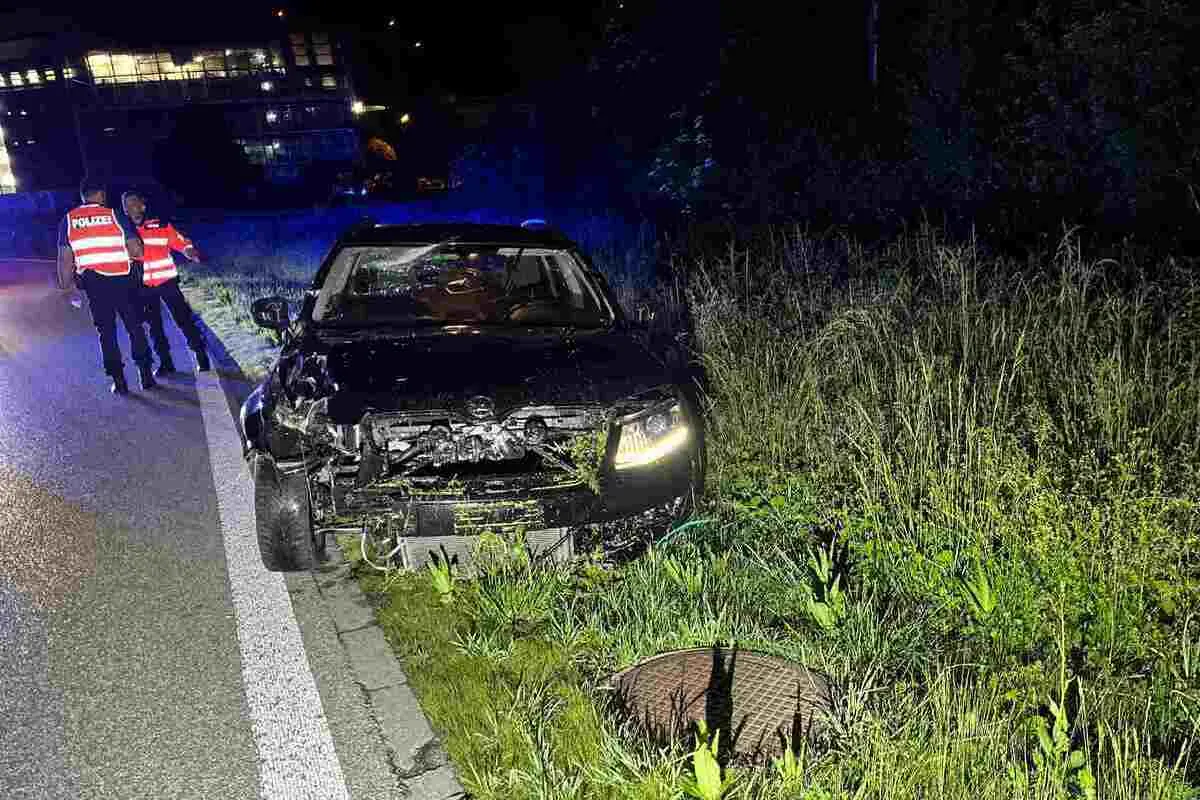 A1/Oensingen SO - 31-Jähriger verunfallt im alkoholisierten Zustand